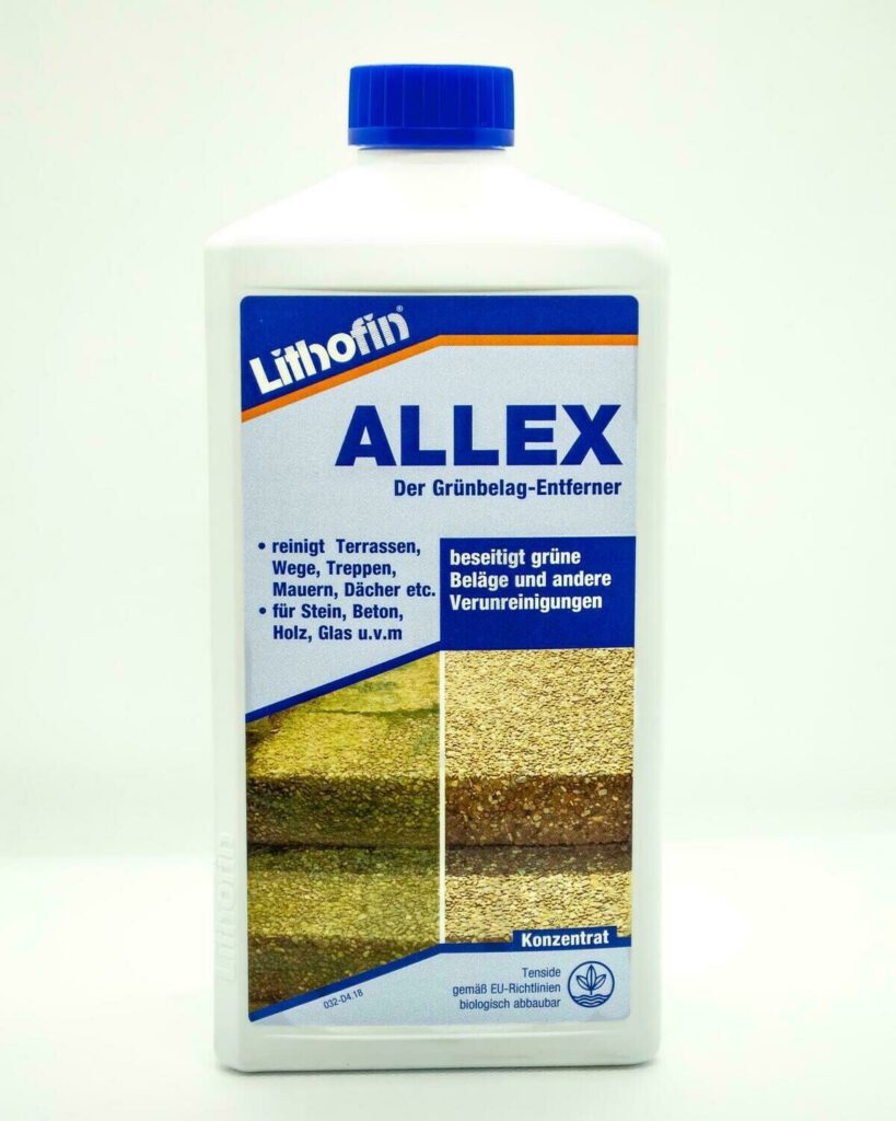 Lithofin Allex Grünbelagentferner, Flasche Vorderseite