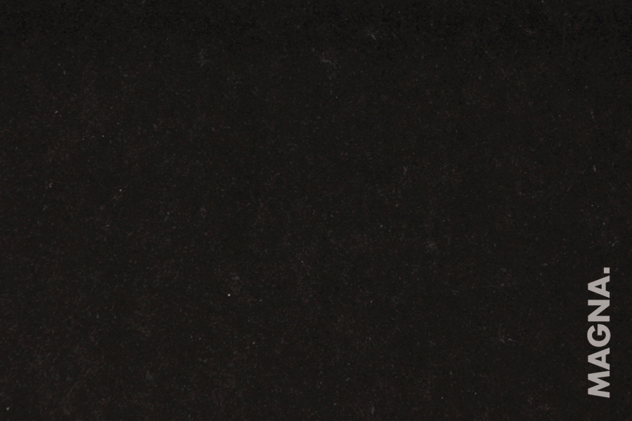 Oberfläche Granit Nero Assoluto in Nahaufnahme
