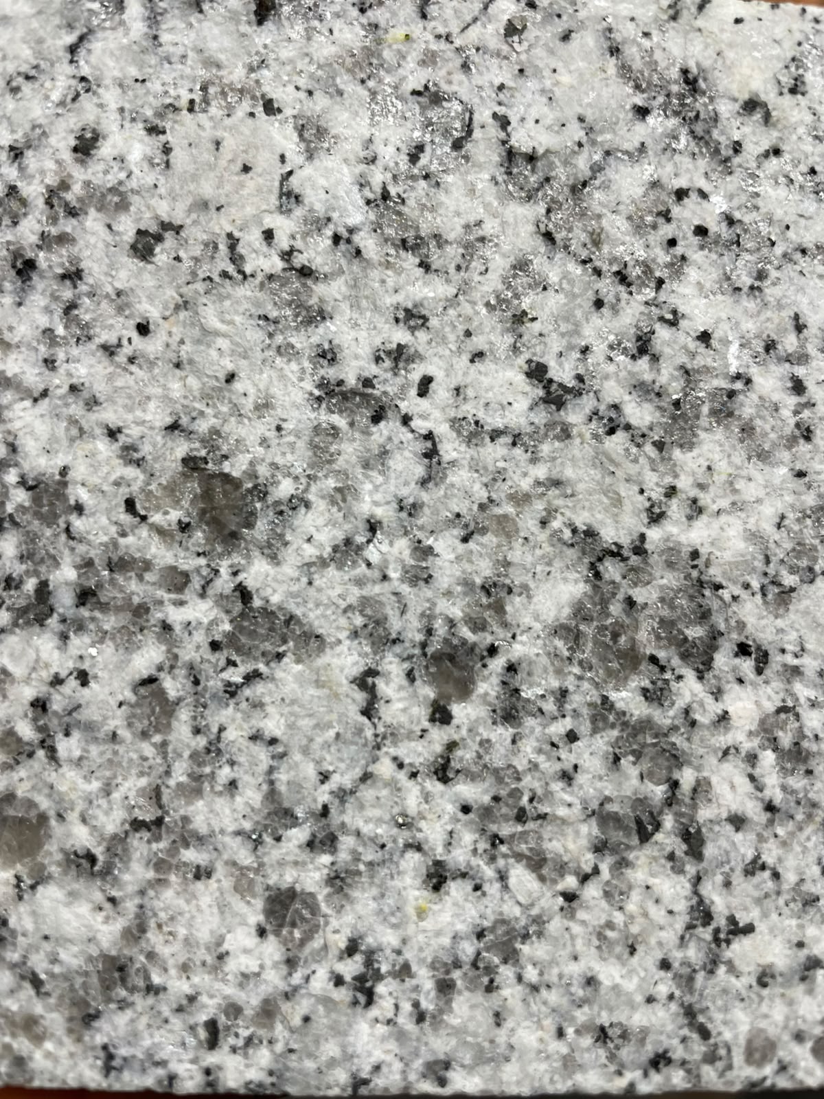 Oberfläche Granit Padang Kristall geflammt in Nahaufnahme