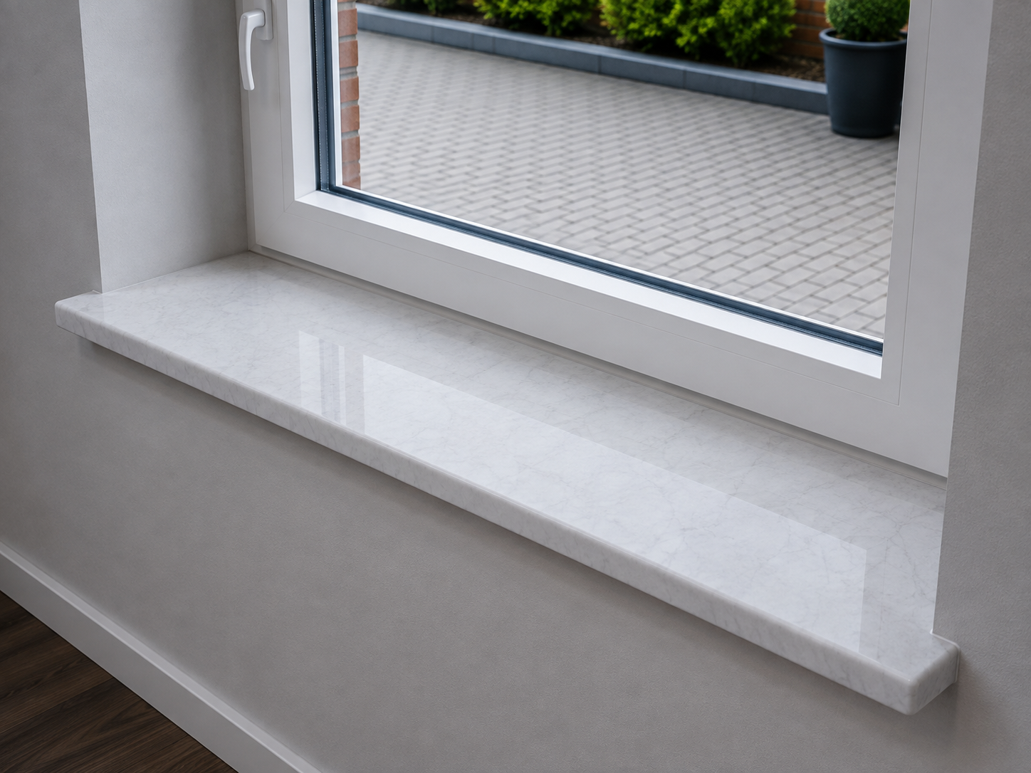 Marmor Sims Bianco Carrara