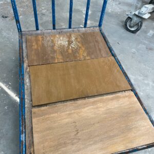 Terrassenplatten gelb/braun changierend 60 x 30 x 1,2 cm, rau (Preis pro m²)