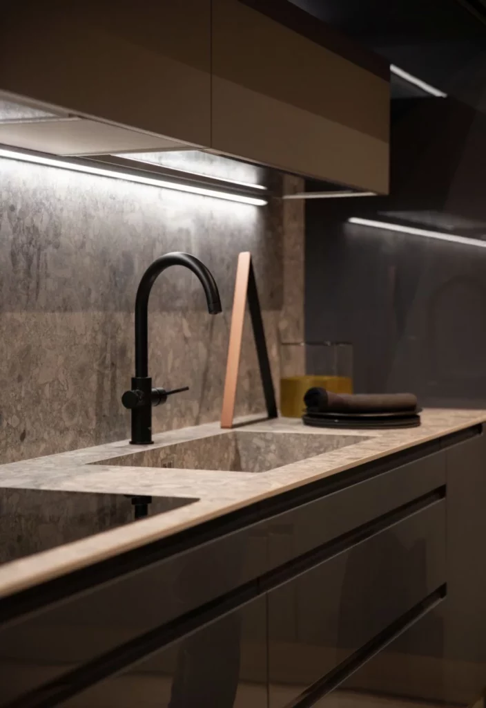 Neolith Terrazo Ceppo bordplade
